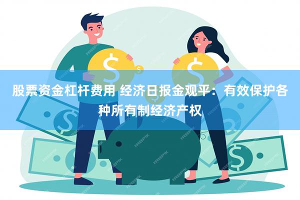 股票资金杠杆费用 经济日报金观平：有效保护各种所有制经济产权