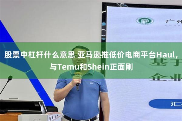 股票中杠杆什么意思 亚马逊推低价电商平台Haul，与Temu和Shein正面刚